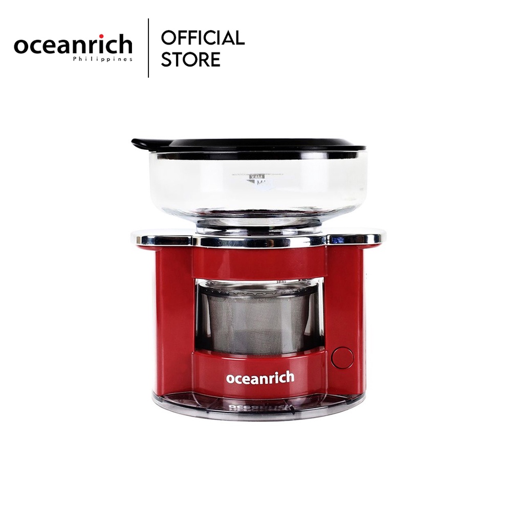 Oceanrich Automatic Mini Pour Over Coffee Maker S2 (Red) Shopee