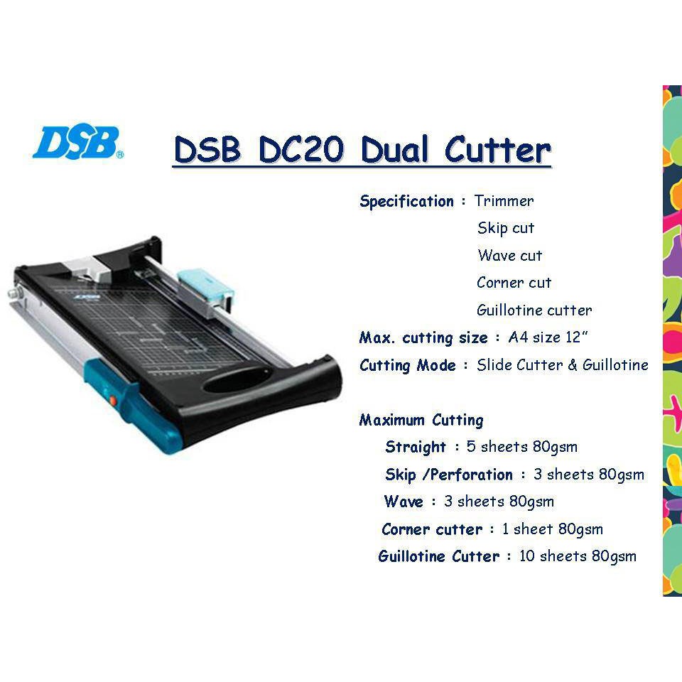 DSB DC-20 Dual Cutter | Shopee Philippines