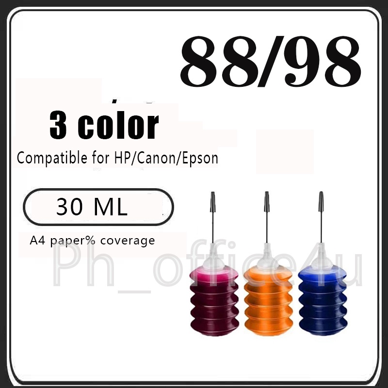 Canon PG 88 CL 98 ink PG88XL CL98XL refillable ink compatible for Canon ...