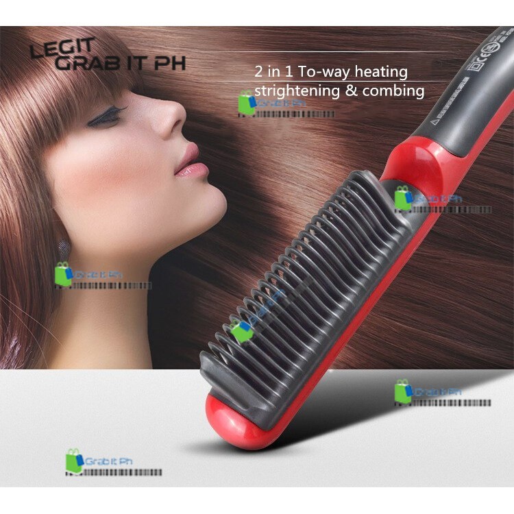 Hair brush shop straightener shopee