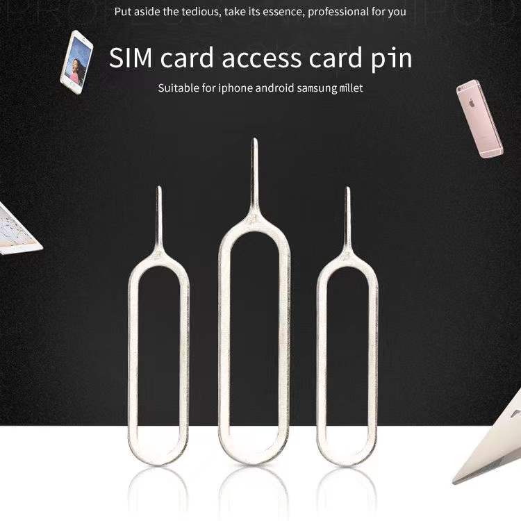 ZCIT 5pc Cellphone Sim Card Tray Ejector Pin Key Tool For Phone ...