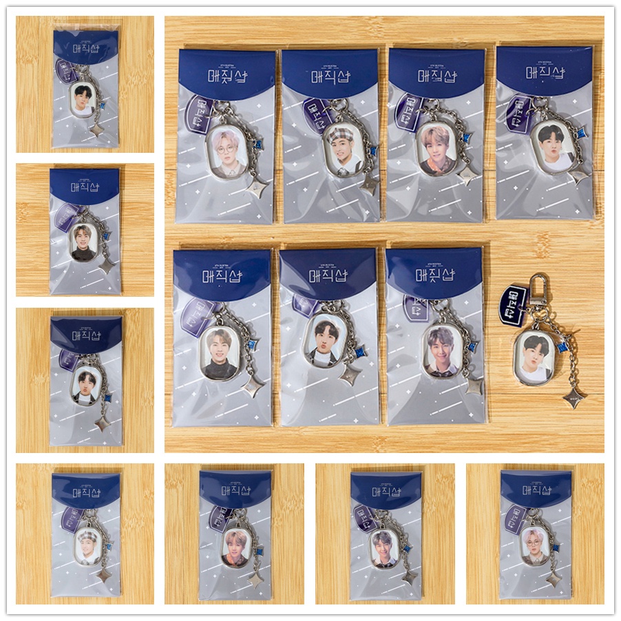 Kpop Bts Bt21 Customized Limited High-definition Avatar Photo Keychain ...