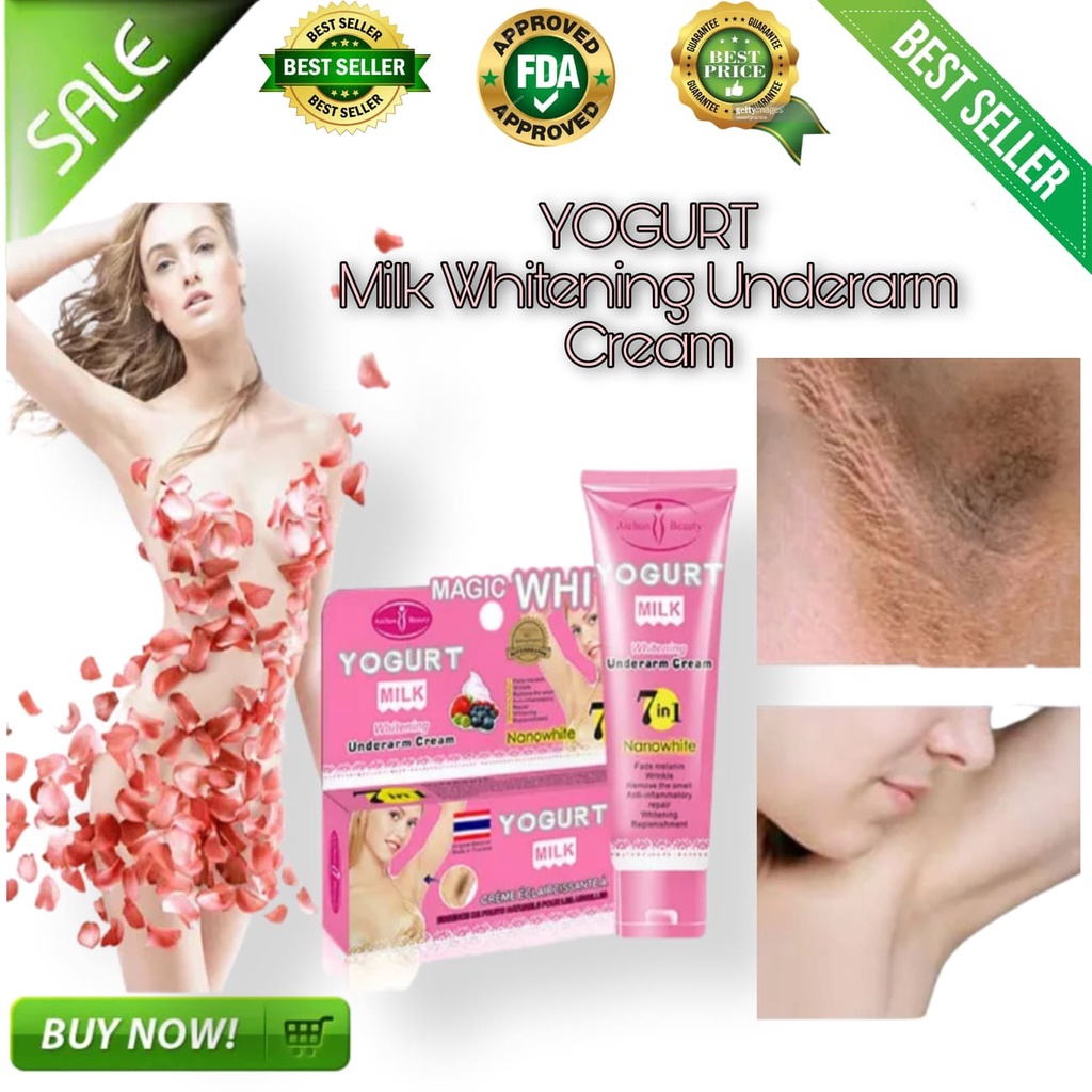100 LEGIT Aichun Beauty Magic White Body Underarm Yogurt Milk
