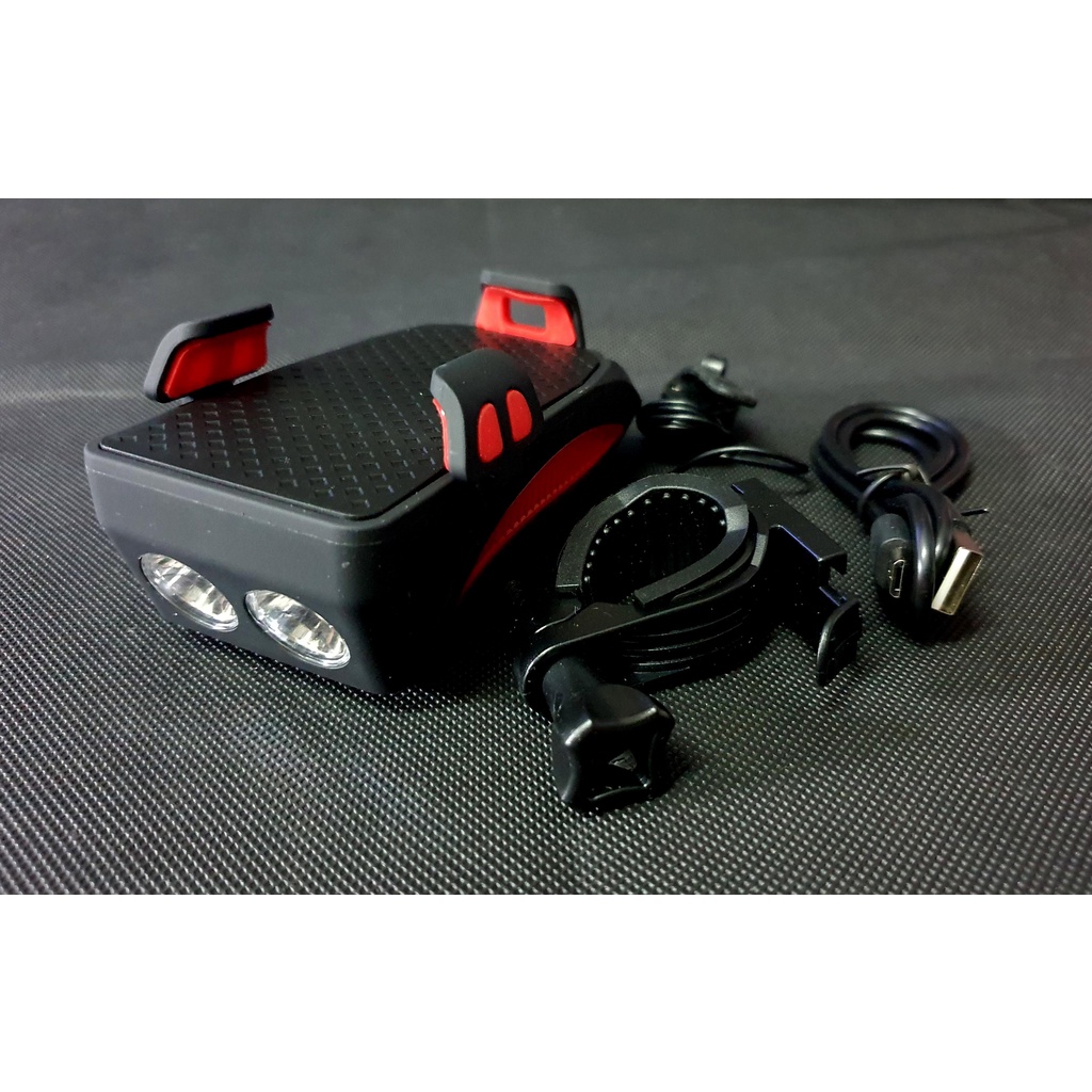 BICYCLE HORN LAMP ( +MOBILE PHONE BRACKET ) Shopee Philippines