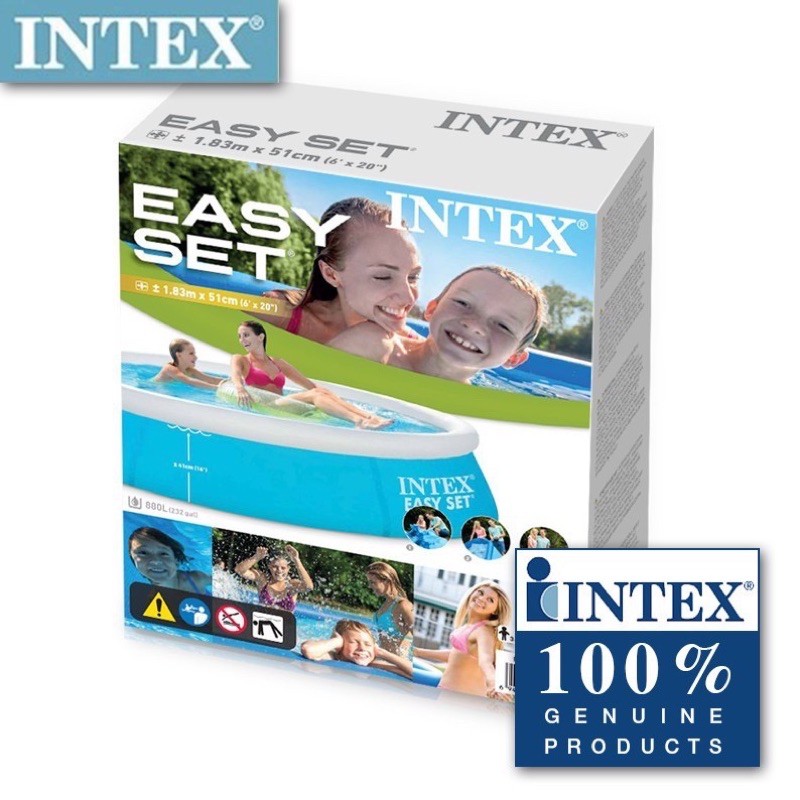 INTEX INFLATABLE POOL/ EASY SET Shopee Philippines