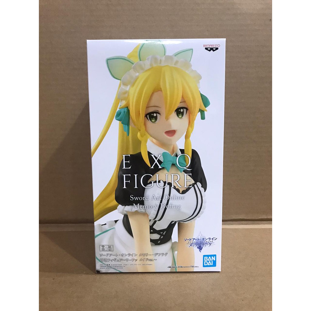 EXQ Figure Sword Art Online: Memory Defrag Leafa (Maid Ver.) | Shopee ...