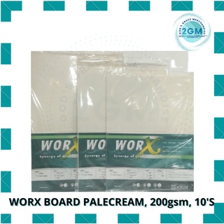 5 PACKS Worx Specialty / Board Certificate Paper 200gsm White / Pale Cream  Short 10 sheets / pack