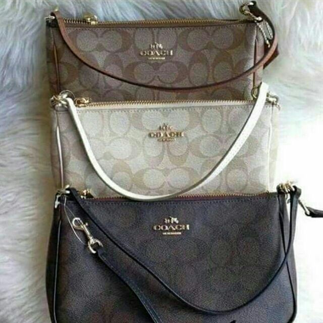 Coach two best sale way bag