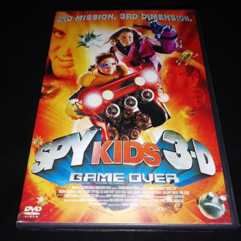 SPY KIDS 3-D: Game Over (2 DVD DTS Special Edition) Made in Japan ...