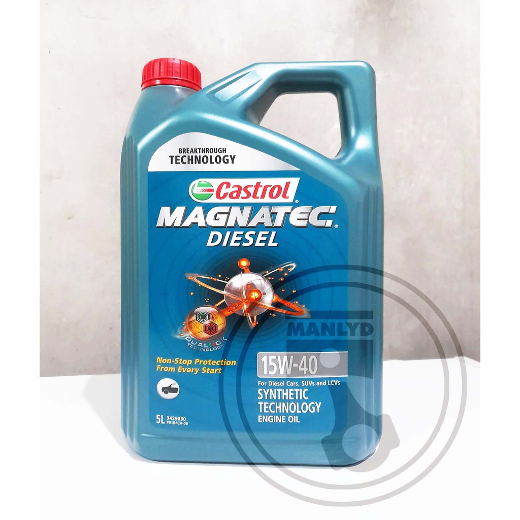 CASTROL MAGNATEC DIESEL 15W-40 5LITRES | Shopee Philippines