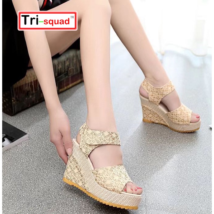 Wedges korean style sales