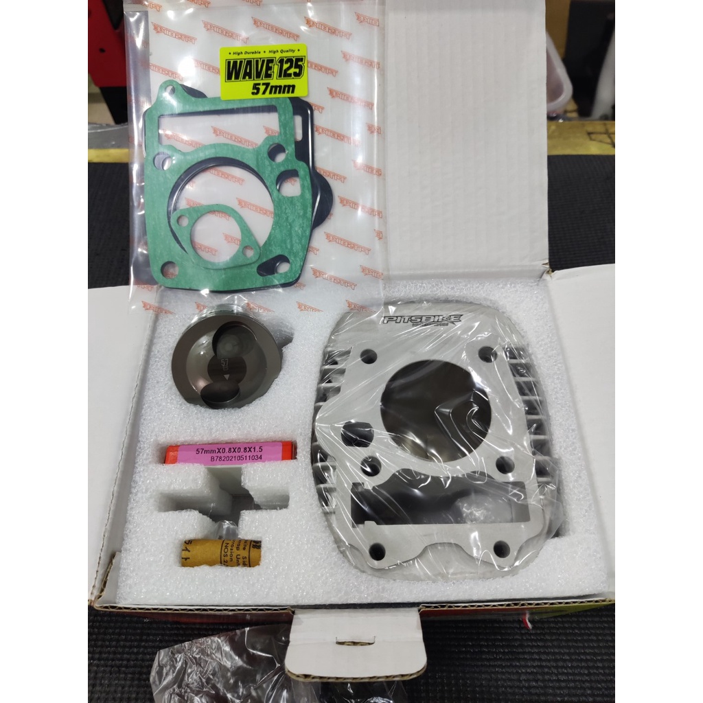 57mm Ceramic Block Wave125|XRM125 Forged Piston Anodized [PITSBIKE ...