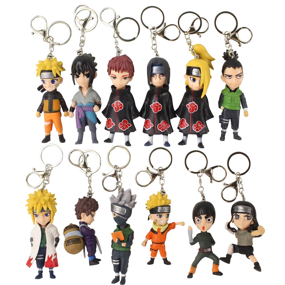 9-11cm 6pcs/Lot Anime Uzumaki Naruto Gaara Namikaze Minato Hatake ...