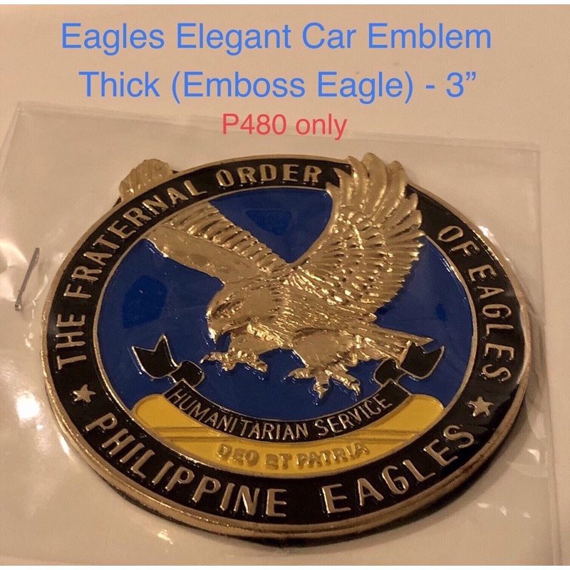 Eagles Elegant Car Emblem Shopee Philippines