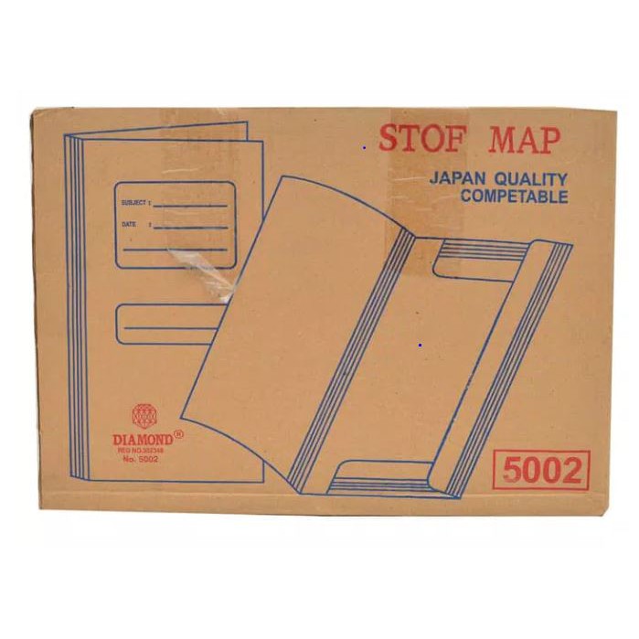Diamond Paper Stopmap 5002 Folio contains 50 pcs | Shopee Philippines