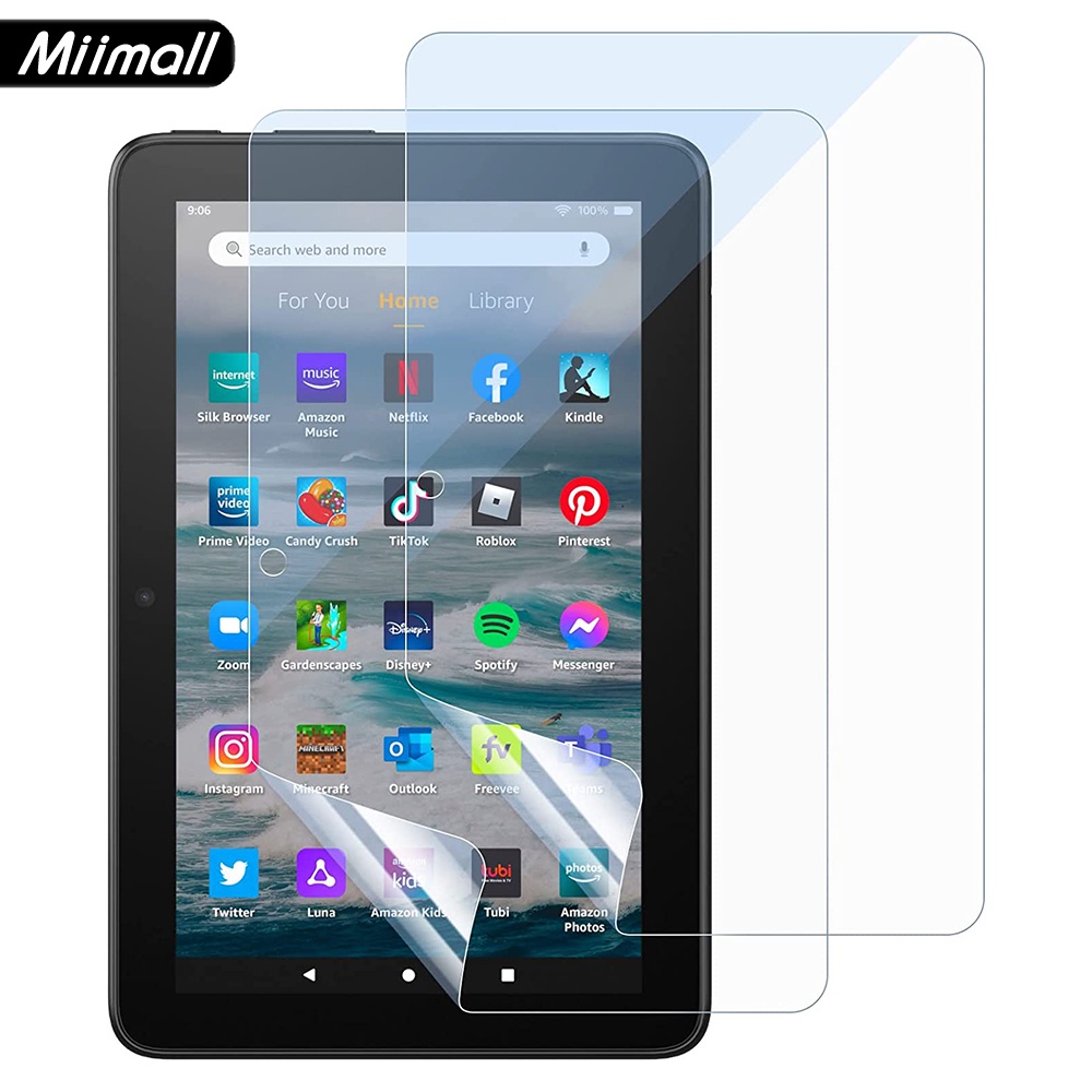 [2Pack] Amazon New Kindle Fire HD 7 12th Screen Protector 2022, PET