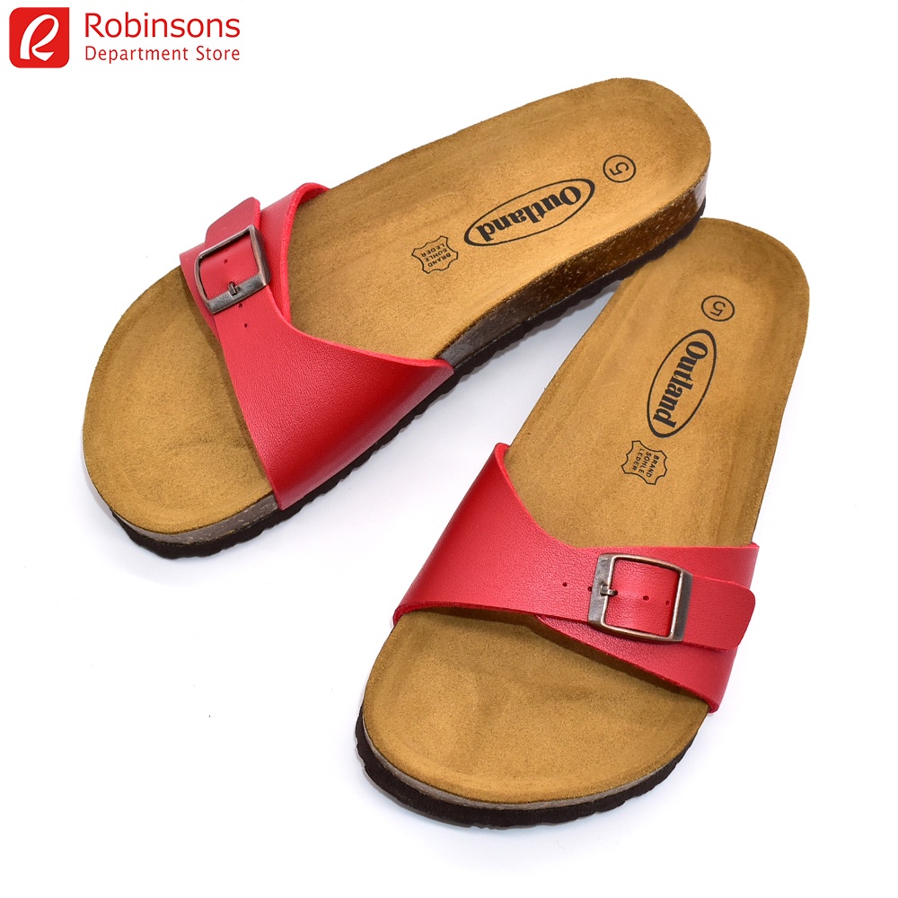 Outland OL 179606 Dakota Flat Sandals Womens Red Shopee