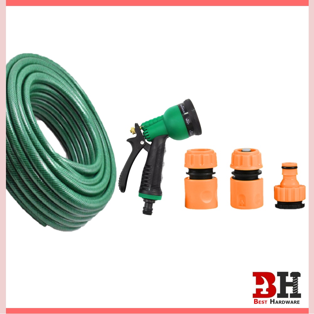 Garden Hose 1/2"*20M with FREE Garden Water Connector + Tap Adaptor ...