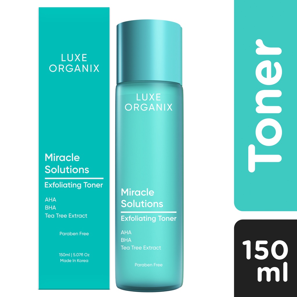 Luxe Organix Miracle Solutions Acne Derm+ Toner 150ml | Shopee Philippines