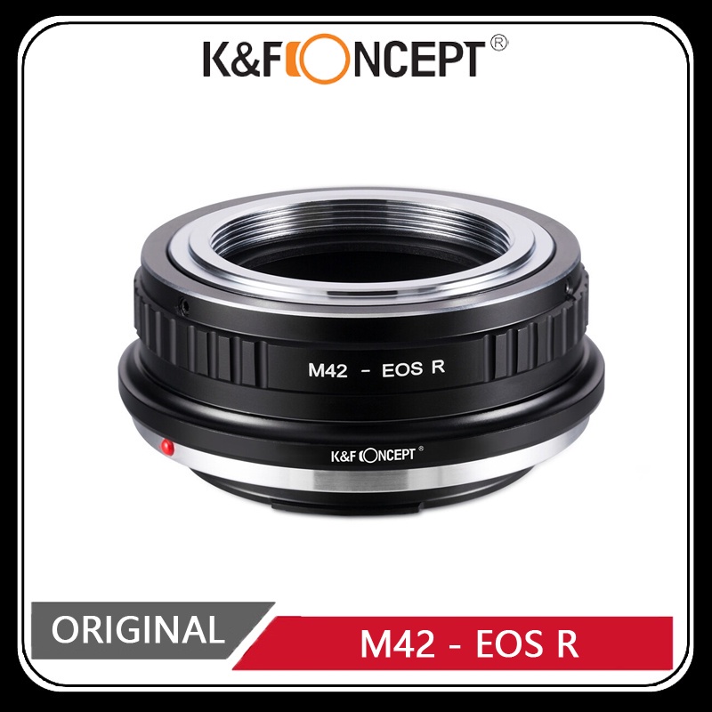 K&F Concept Adaptateur d'objectif de haute précision, EOS-L/M