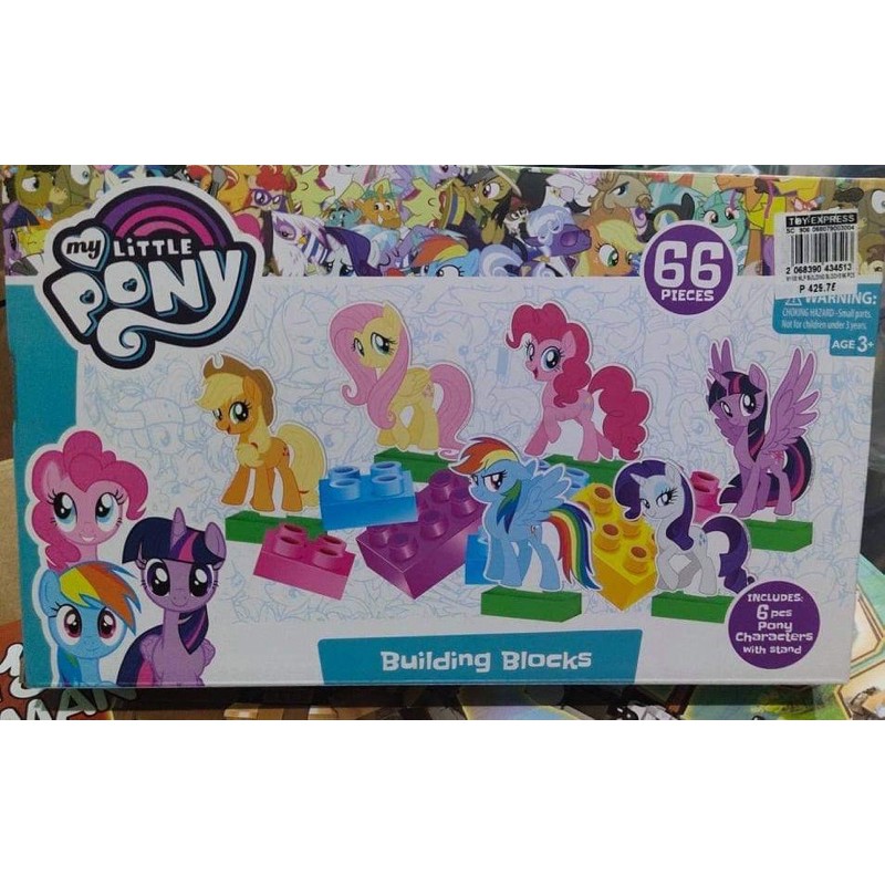 My little cheap pony building blocks