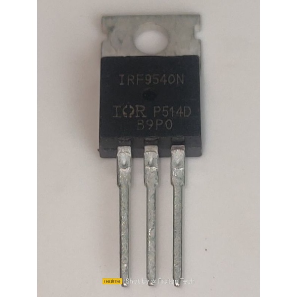 IRF9540N 100V Single P-Channel Power MOSFET in a TO-220 package ...