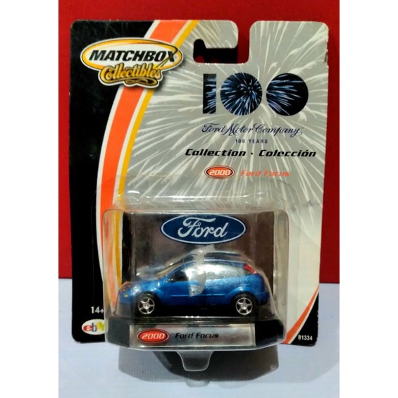 Ford Focus, Matchbox, Ford Motors Company, 100 years Limited Edition ...