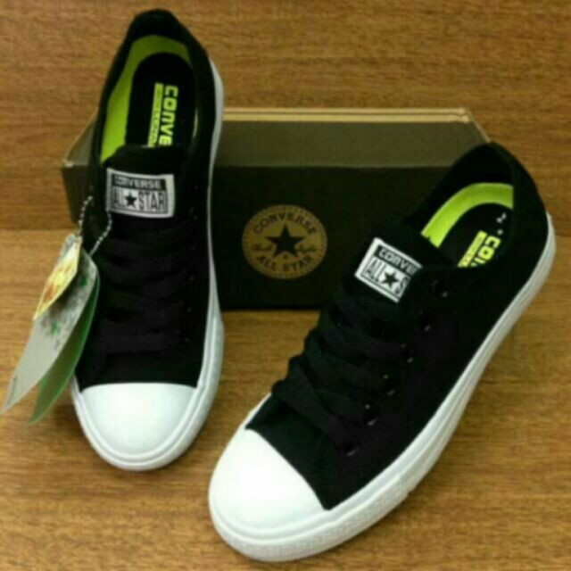 Black 2025 converse lunarlon