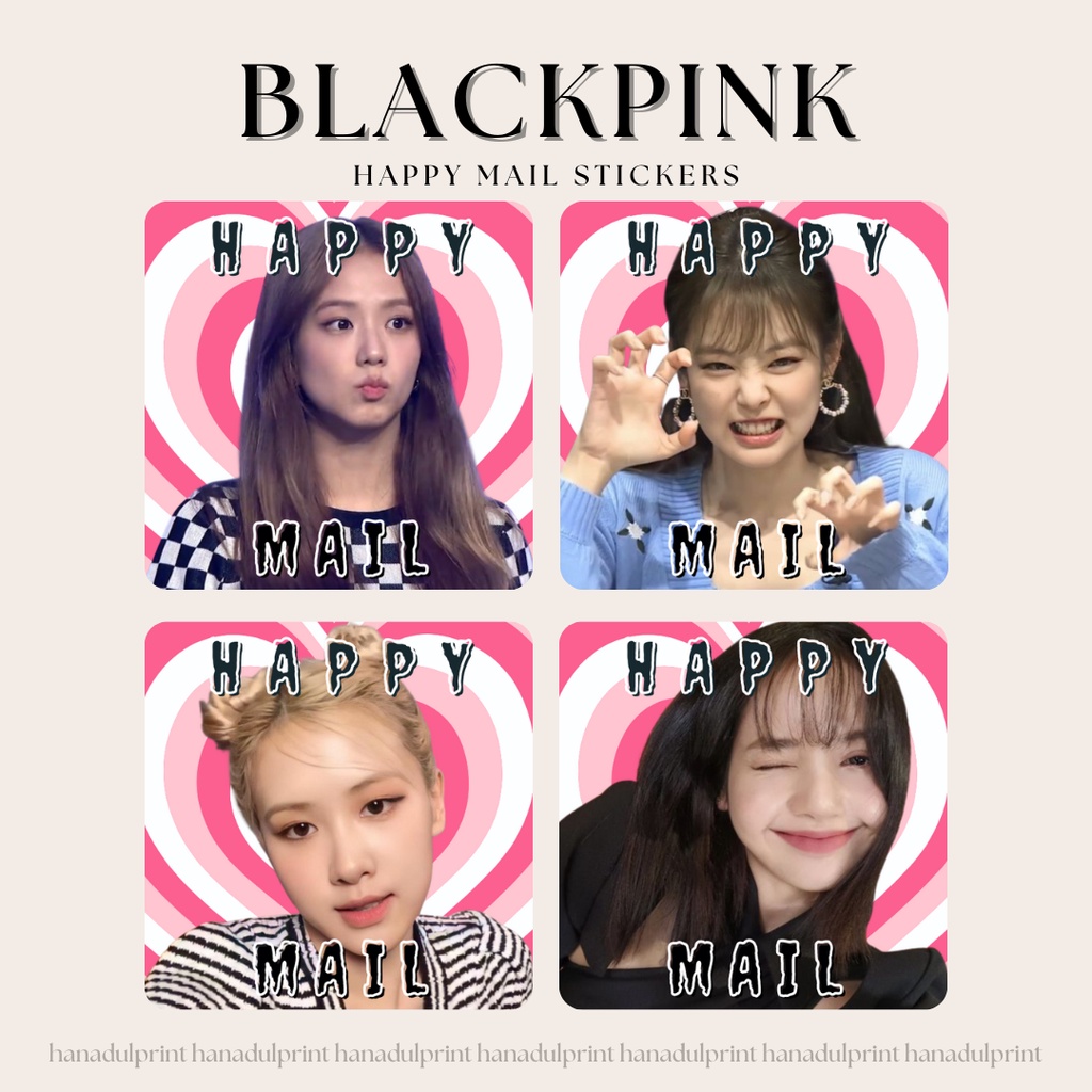 Happy Mail Stickers - BLACKPINK | Shopee Philippines