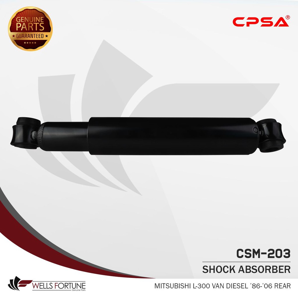 MITSUBISHI L300 VAN DELICA 1971 2012 REAR KA1012 CPSA FLUID TYPE