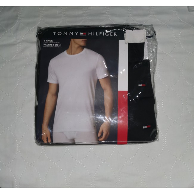 T shirt tommy hilfiger 3 best sale pack