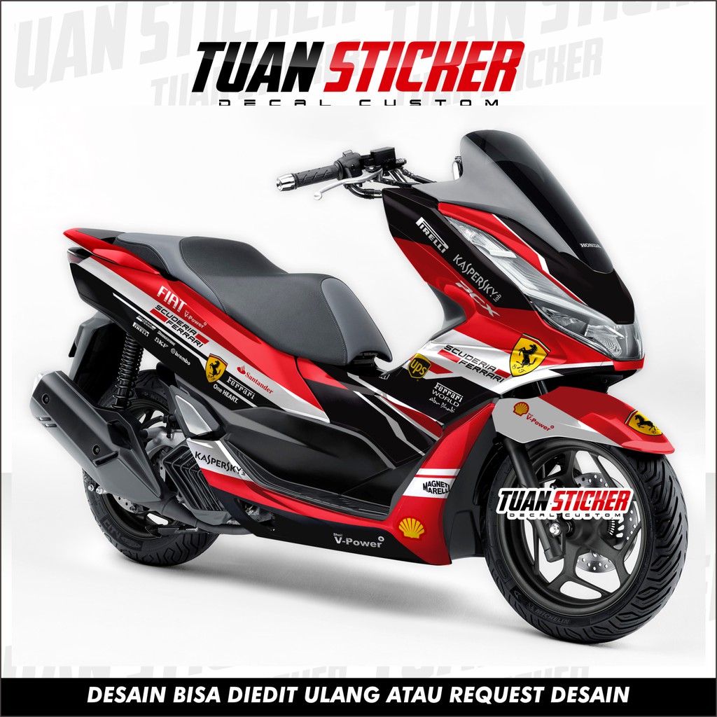 Sticker decal PCX 160, Striping PCX full body 160, Sticker PCX 160