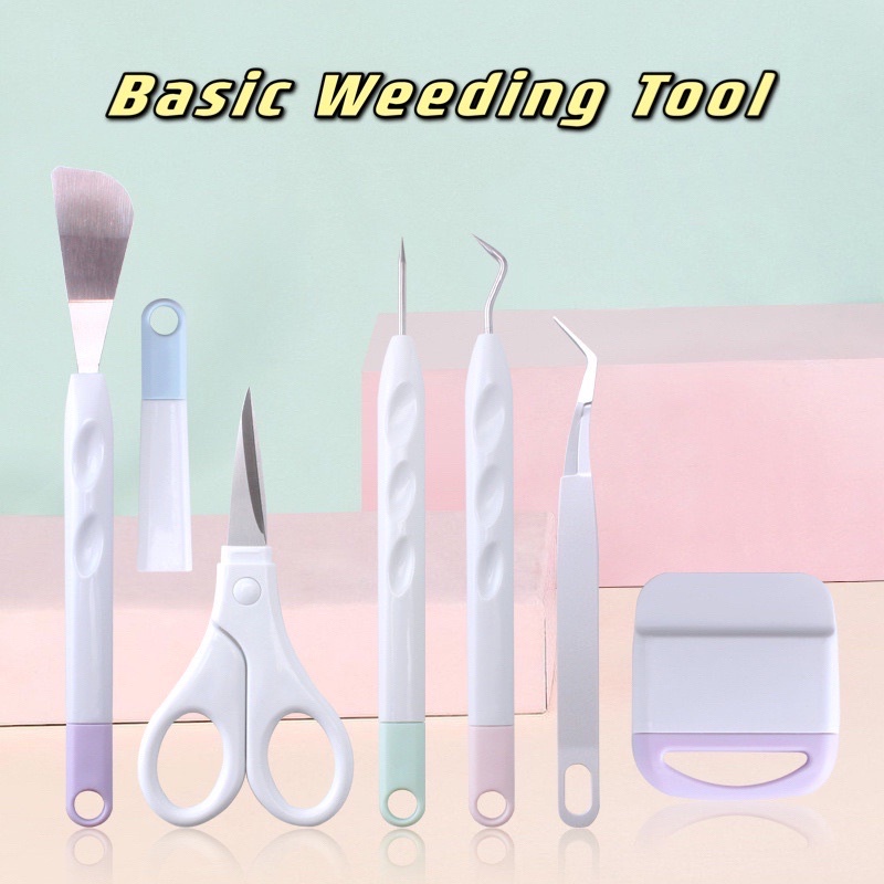 Basic Weeding tool kit for cricuit silhouette DIY | Shopee Philippines