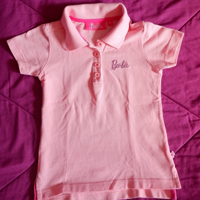 Barbie store polo shirt