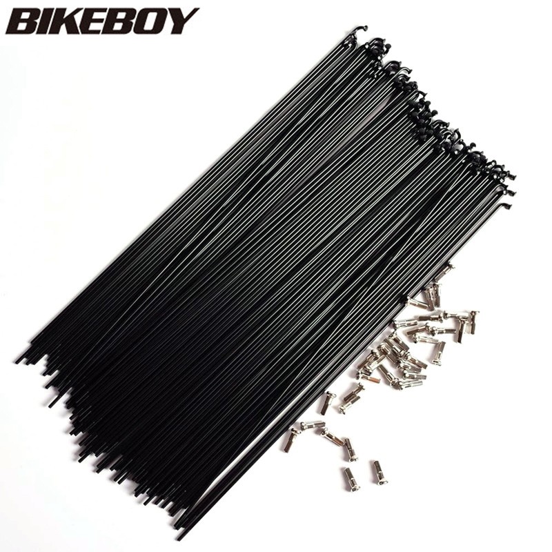 72Pcs Spokes And Nipples 26/27.5/29er Steel MTB Spokes Nipples 258/261