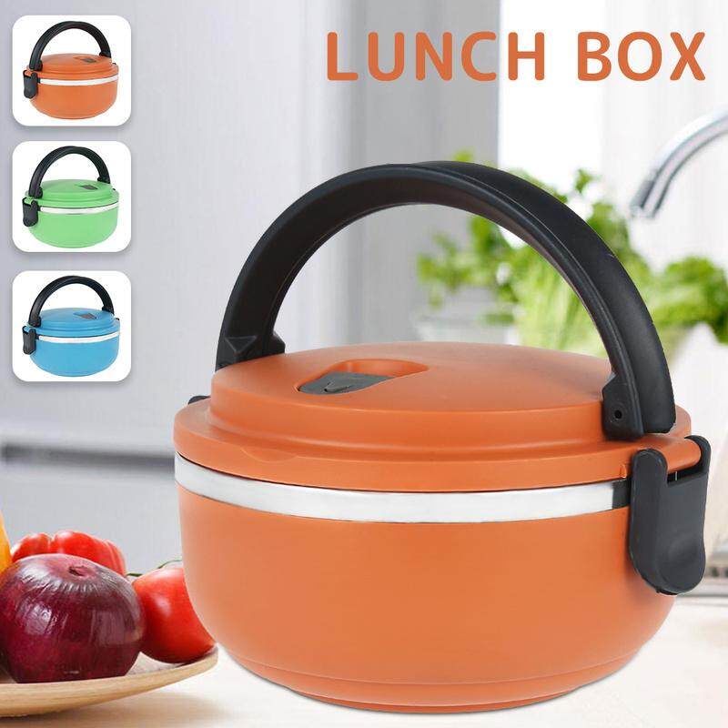 Stainless Thermo Lunch Box Food Container Portable Electric Heating