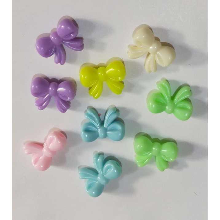 Ribbon Design Beads (25pcs) | Shopee Philippines