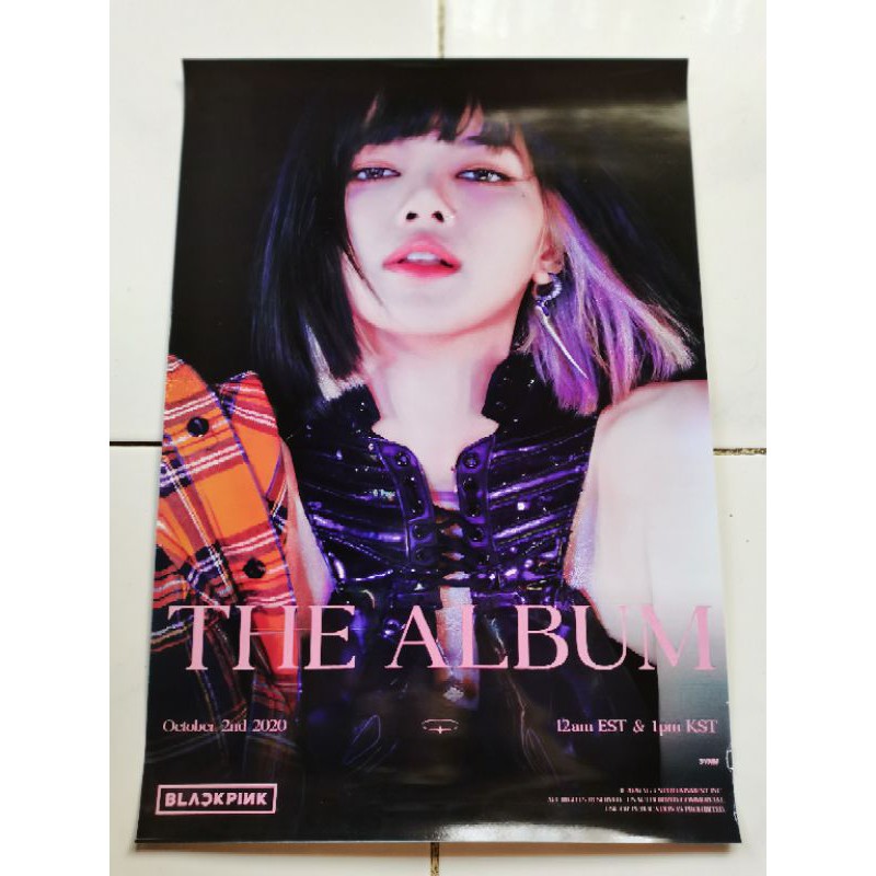 BLACKPINK Lisa Official Teaser Poster (The Album) | Shopee Philippines