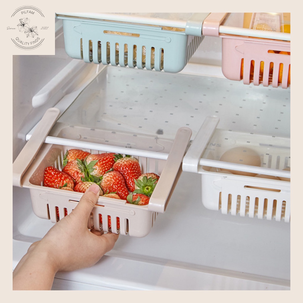 PilFam - Fruits and Veggies Refrigerator Slide Rack Ref Slide Rack ...