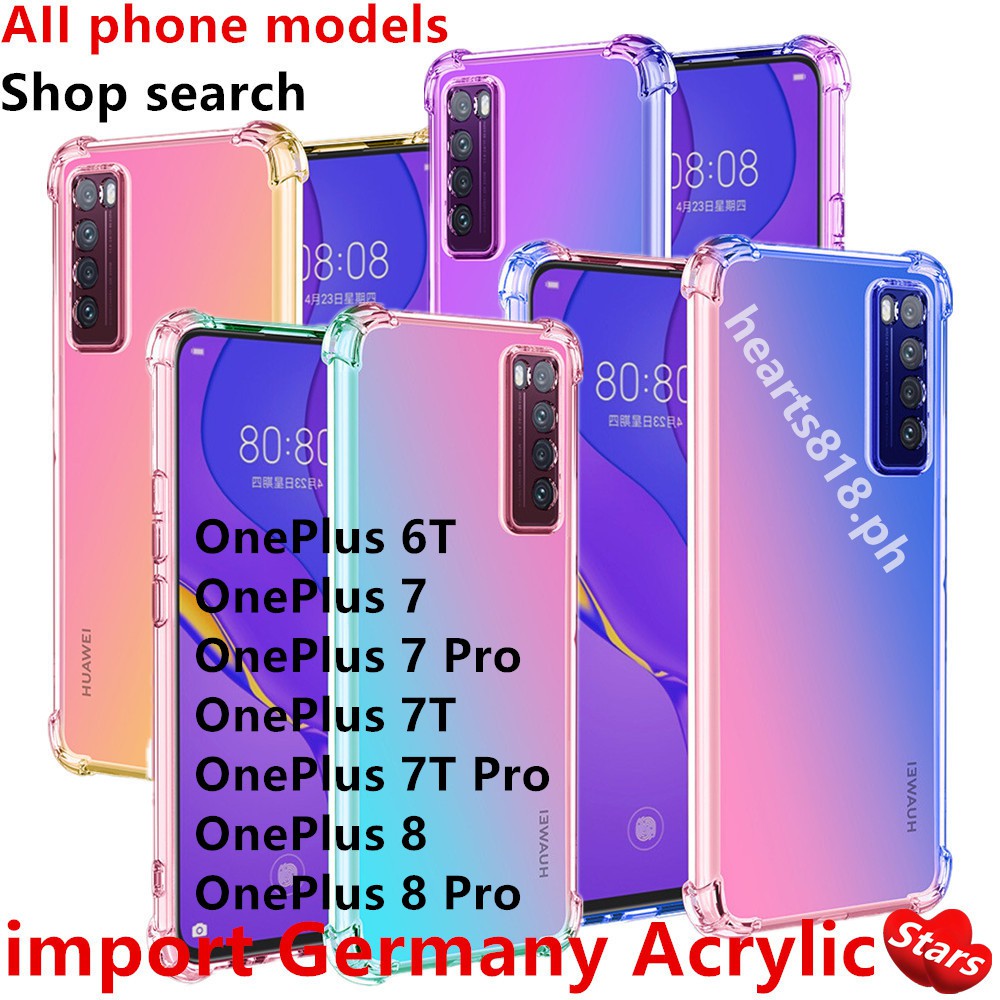 Acrylic Phone Case Oneplus 9rt 9 9r 6t 7 7t 8 8t Pro 5g Soft Cases 