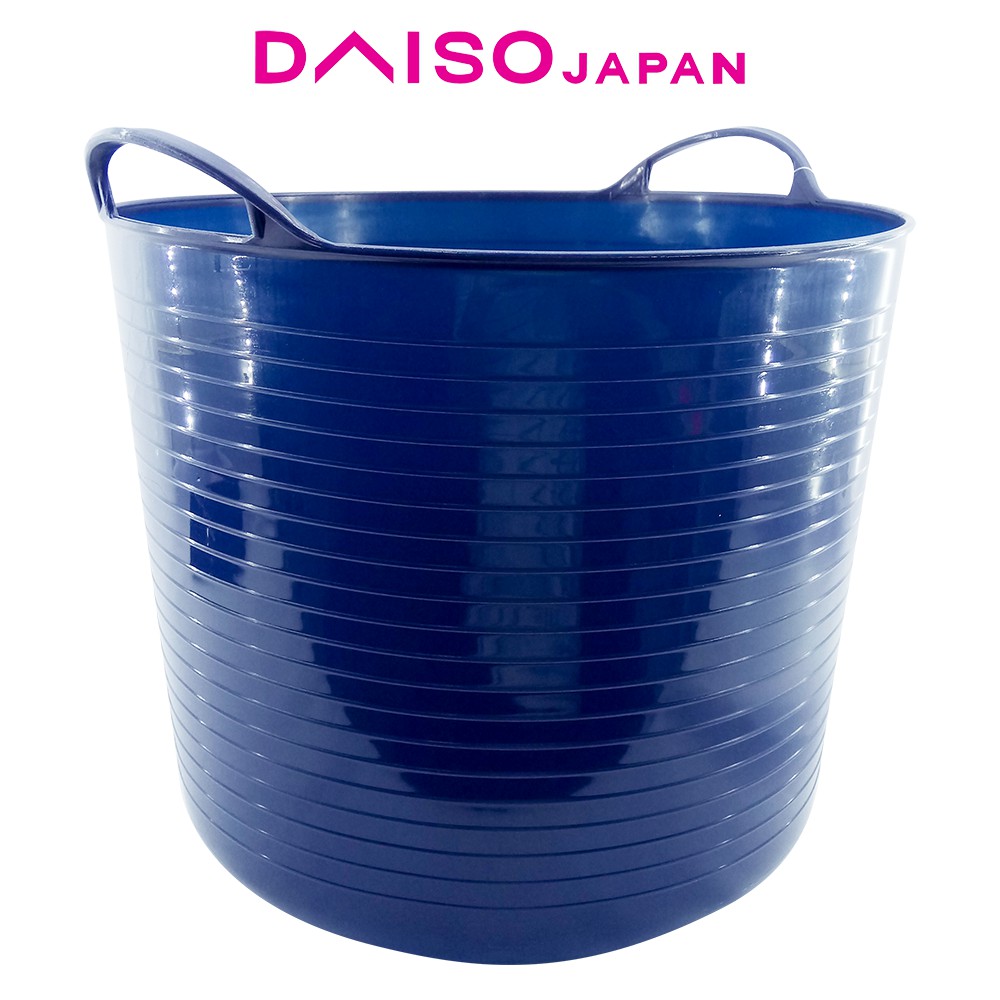 Daiso Blue Soft Laundry Basket Shopee Philippines