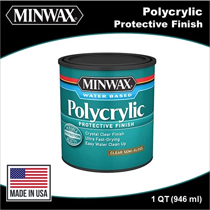 Minwax Polycrylic Protective Finish, 1 Quart | Shopee Philippines