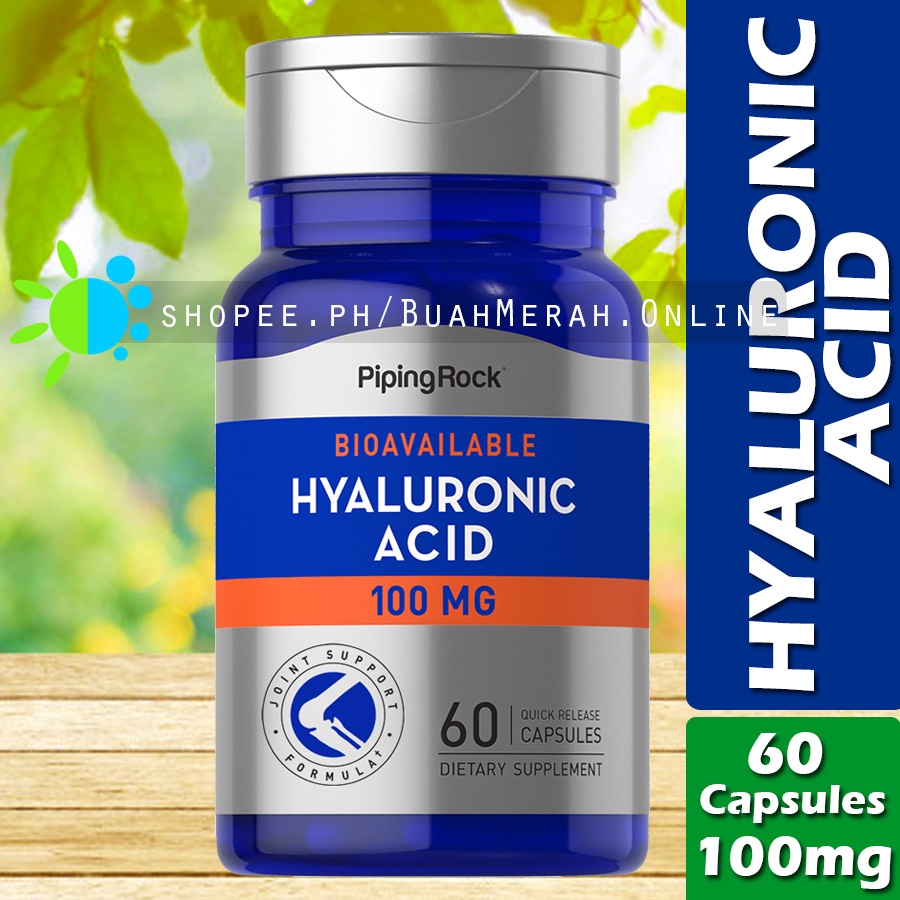 HYALURONIC ACID 100mg x 60 Capsule as Sodium Hyaluronate Supplement
