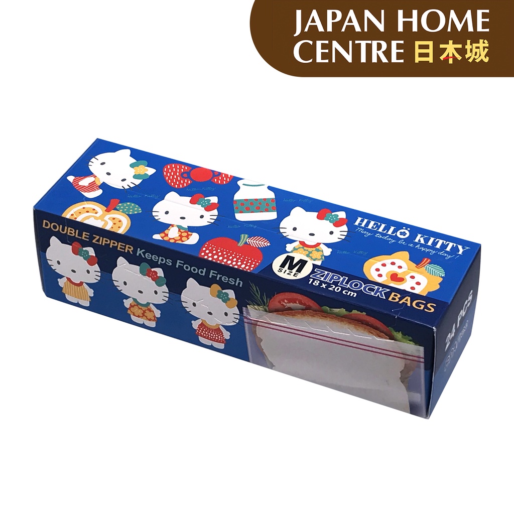 Hello Kitty Ziplock Bag Medium 24pcs [Japan Home] Shopee Philippines