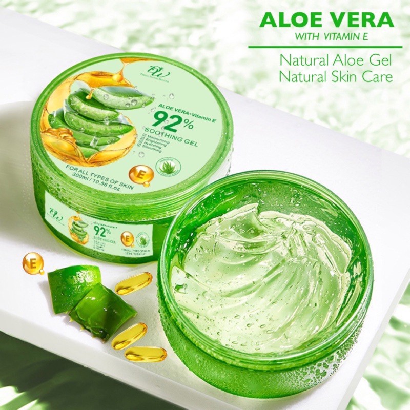 DW 92 Aloe Vera & Vitamin E Soothing Gel Moisturizing Brightrning