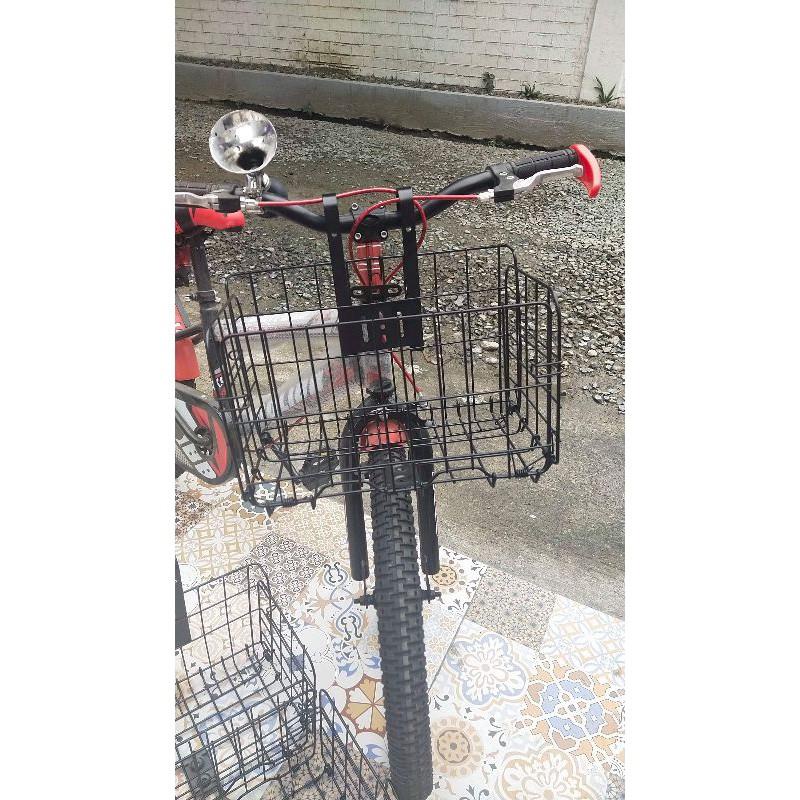 stainless steel bicycle basket