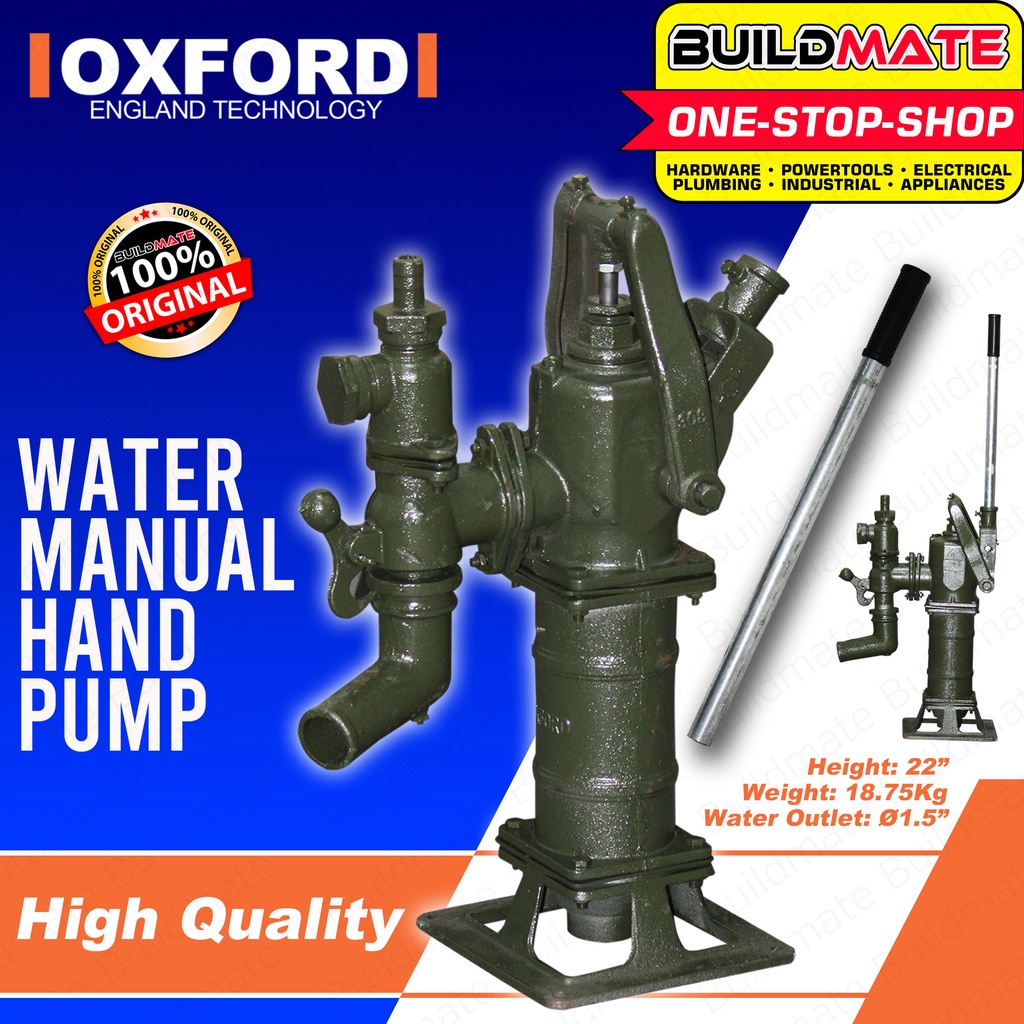 BUILDMATE Yamato / Yamata / Oxford Manual Water Hand Pump Jetmatic Hand