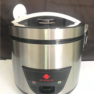 Micromatic Rice Cooker 6-8 Person 620W - Yellow Elephant Everyday Low Price