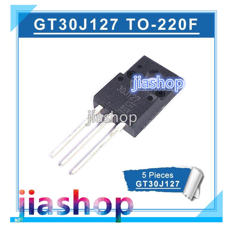 5pcs Original 30J127 TO-220F GT30J127 TO-220 LCD Power MOSFET 200A ...