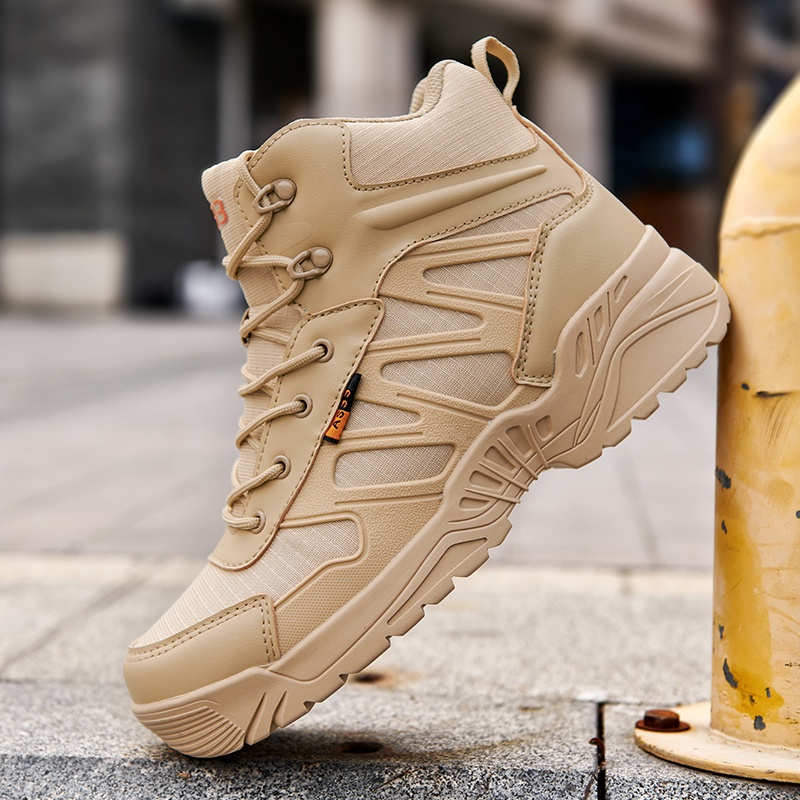 Middle Cut High Boots field combat boots outdoor field training field ...